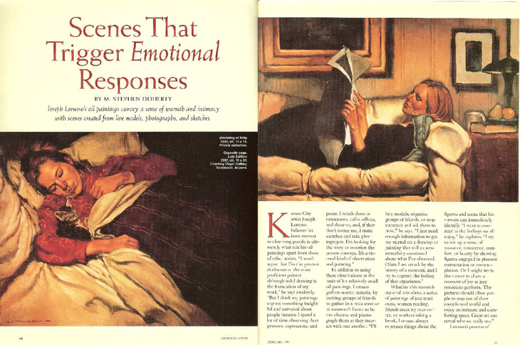 Joseph Lorusso: American Artist Magazine
