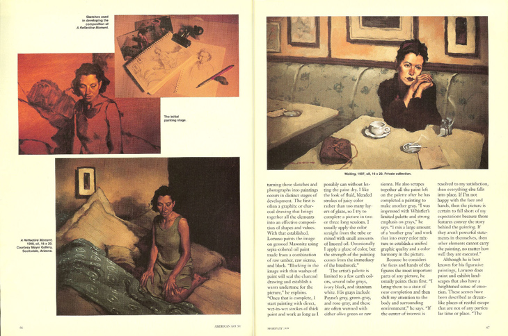 Joseph Lorusso: American Artist Magazine