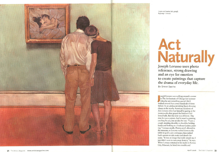 Joseph Lorusso: The Artists Magazine