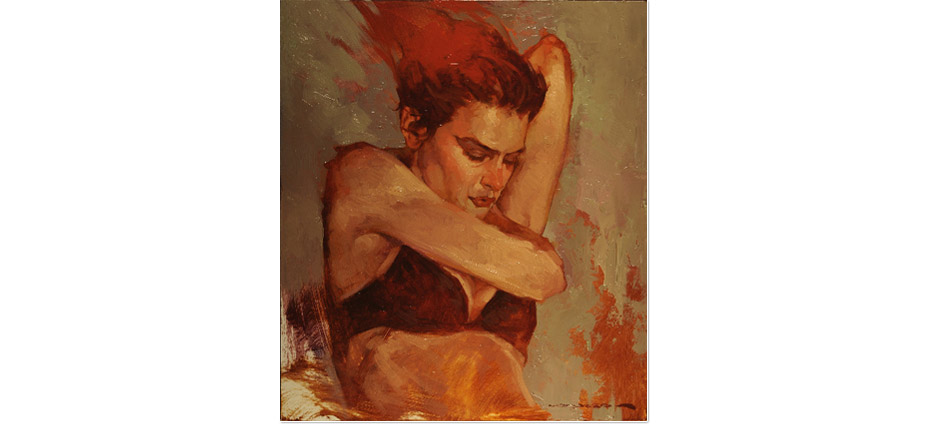 Flaming Red I